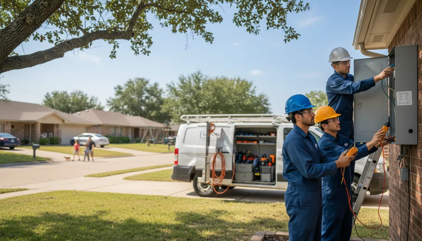 Certified electrician providing emergency electrical services in Nashville, IL